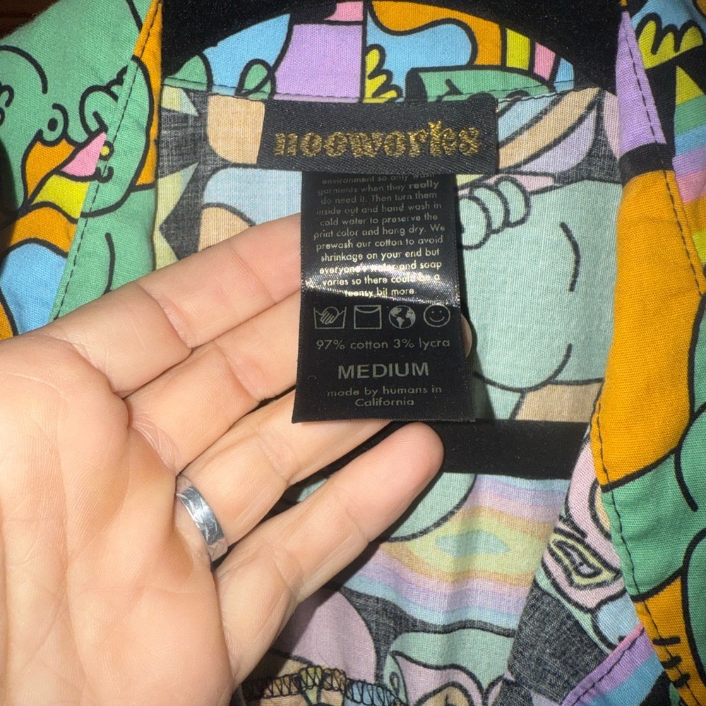 Nooworks Colorful Patterned Mini Dress - Picture 2 of 3